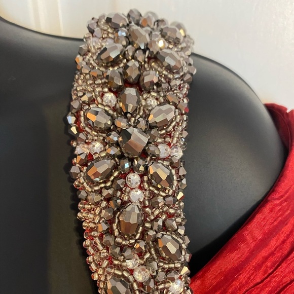 “ALEX EVENINGS” Ruched Cocktail Dress - Picture 13 of 16